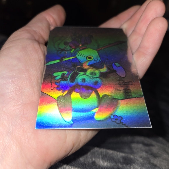 Disney's Plane Crazy Hologram Cards From The 90s - Picture 1 of 4